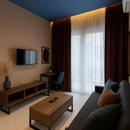 아파트 Black Onyx Comfort - Elegant Stay- Center Next To Airport Bus 테살로니키